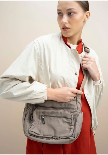 Matthew Cox Byn2323 Yıkanabilir Kumaş Çapraz Çanta Kadın Çok Renkli