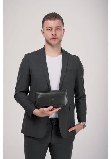 Ççs Erkek El Çantası Ccs31612 Siyah Siyah