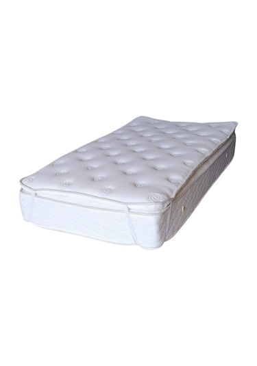 Relax Bedding Sert Yatak Pedi, Pamuklu Örme Kumaşlı 100x200 Cm.