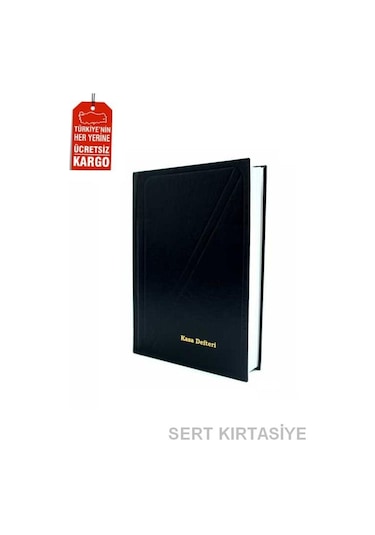 Kasa Defteri 17X24 368 Yaprak Ciltli  Lacivert