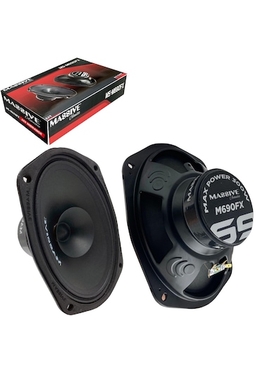 Massıve Ms-m690fx Oto Midrange Oval 6x9 İnç 300 Watt 120 Rms