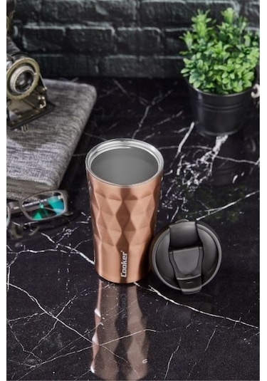Prizma 350 Ml Çelik Mug Termos Bakır Ckr2048 Bakır