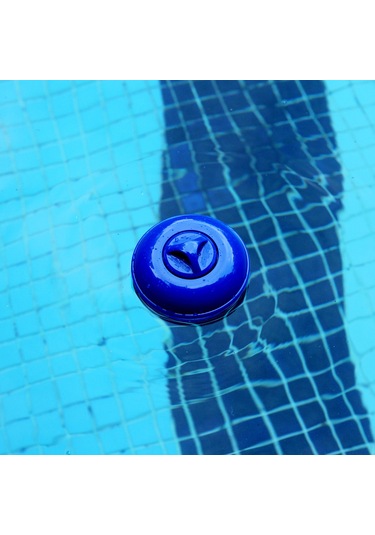 Xiyyadms 132mm Yükseklikli Mavi-beyaz Pp Klor Tablet Dağıtıcı, 125mm Çaplı Su İçin İlaç Atıcı Aleti