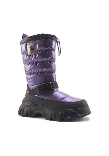 U.s.polo Assn Poretta 4pr Mor Comfort Casual Kız Bot&çizme Mor
