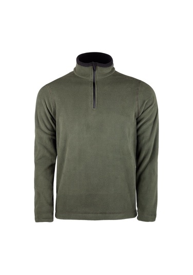 Evolite Fuga Bay Mikro Polar Sweater - Haki Çok Renkli