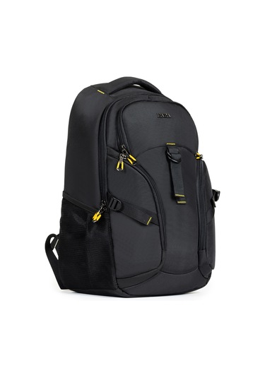 Dada Motorcu Sırt Çantası Siyah 14-15,6 İnç Laptop Bölmeli Su Geçirmez Kumaş Dada 10 Siyah