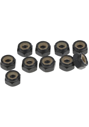 Homyl Kaykay Longboard Kamyon Için 10 Adet 5/8/10mm Fındık M5 Siyah Çok Renkli