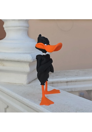 Daffy Duck Figürü 21cm Looney Tunes Karakter Oyuncağı Ve Dekora