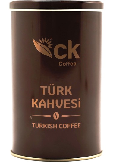 Türk Kahvesi Premium Metal Kutu 250 G Kavrulmuş Öğütülmüş