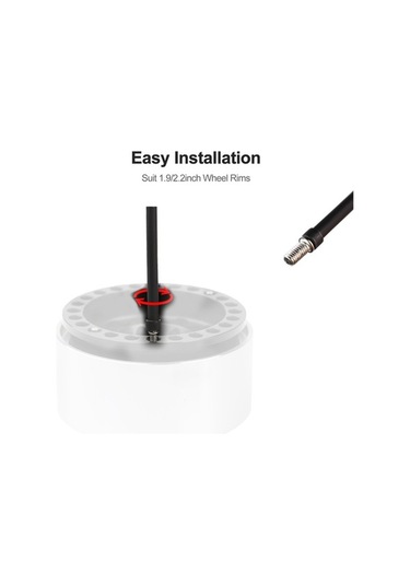 Didadodo 50 Adet M3 Paslanmaz Çelik Cıvata - Rc Araba Jantları İçin 1.9/2.2 İnç - Traxxas, Tamıya Uyumlu, Jant Aksesuarları