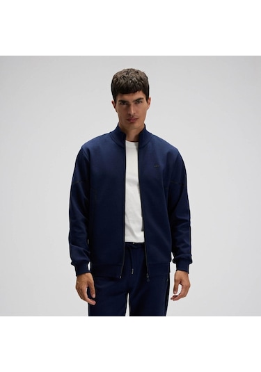 Ellesse Em545-nv Fermuarlı Erkek Sweatshirt - Lacivert Lacivert