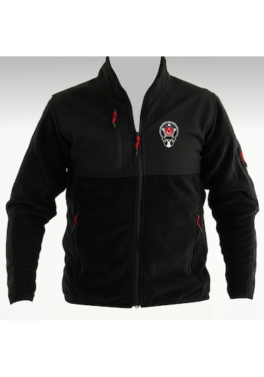 MARMARA İGM SİYAH RENK ÖZEL GÜVENLİK POLAR