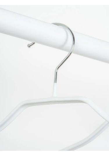 Master House Kıyafet Askıları Geniş 5 Adet 178868747 Beyaz