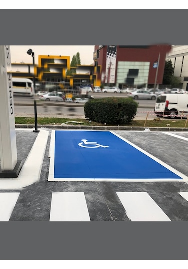 Yol Çizgi Boyası Ve Otopark Çizgi Boyası