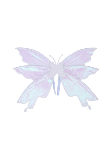 Suntek Kelebek Kanat Kostümü Fotoğraf Malzemesi Tatiller Beyaz