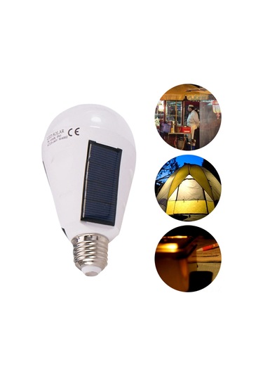 Konesam Güneş Enerjili 12w Led Feneri, İç/ön Dış Aydınlatma, Akıllı Dokunmatik Kontrol, 6500k Soğuk Beyaz, Taşınabilir Ve Yenilenebilir Pil Şeffaf