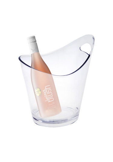 Tek Kulplu Şampanya Kovası Şeffaf