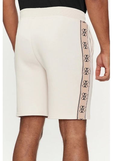 Guess Erkek Mıckey Şort Beyaz