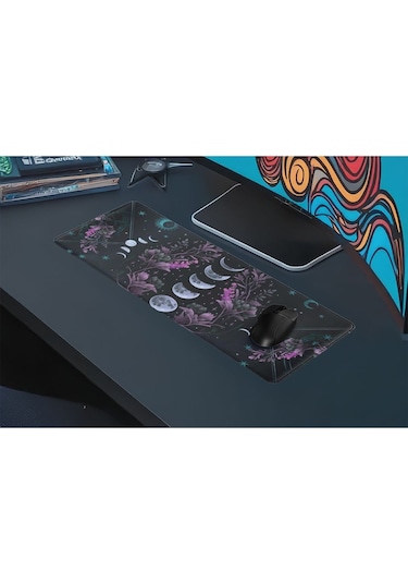 Gaming Oyuncu Xl Mouse Pad Kaydırmaz Dikişli 80 30 Cm Mousepad 38