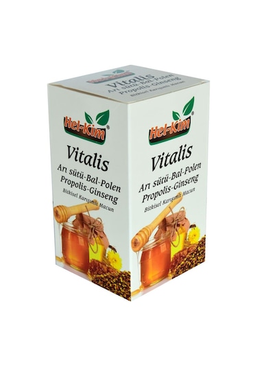 Hel-Kim Vitalis Arı Sütü Bal Polen Propolis Ginseng Macunu 780gr