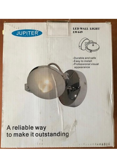 Yatak Başı Led Aydınlatma Yönlendirilebilir Paslanmaz 5w 3000k Diğer