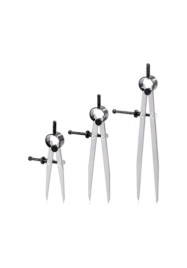 Venoa Endüstriyel Yaylı Düz Çizim Pergeli 75 Mm