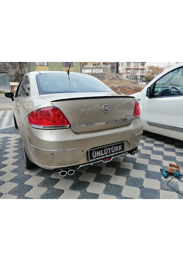OtoÇizgi Fiat Linea Bagaj Üstü Spoiler Piano Black OtoÇizgi