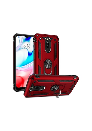 Xiaomi Redmi 8 Kılıf Zore Vega Kapak Mavi