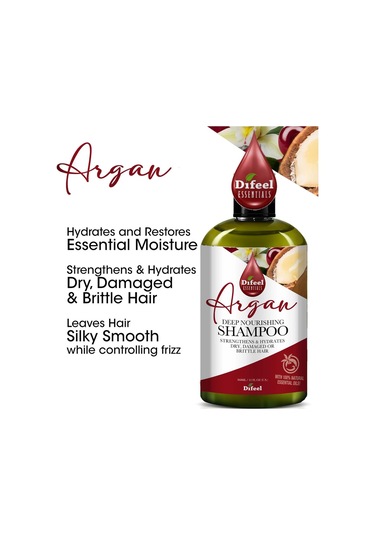 Difeel Essentials Argan Yağlı Besleyici Şampuan 360ML