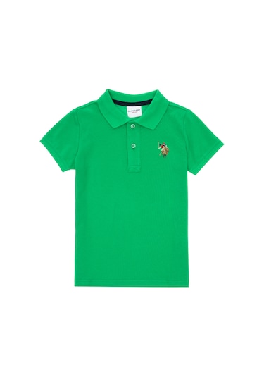 U.s. Polo Assn. Erkek Çocuk Elma Yeşili Tişört Basic 50306484-vr020 Elma Yesılı