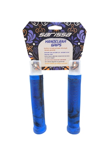 Mtb Bmx Dirt Jump Freeride Elcik Silikon Bisiklet Elcik Kaymaz Yapı 160 Mm Bisiklet Elciği Mavi Mavi