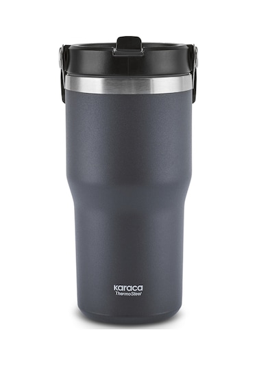Karaca Star Ice Çelik Sızdırmaz Termos 550 ML Gri