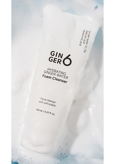 Ginger6 Nemlendirici Zencefil Suyu Özlü Yüz Temizleme Köpüğü 150 ML