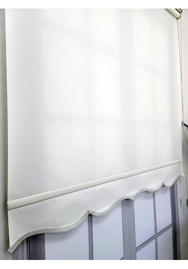 Bbb Düz Stor Perde Etekli 3 Renk Seçeneği Hemen Kargo