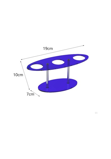Kırmızı Doğum Günü İçin Koni Tutucu Waffle Dekoratif Raf Suşi El Rulo Standı