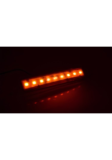 10 Adet Sarı Parmak Lamba 9 Led 12v 24v