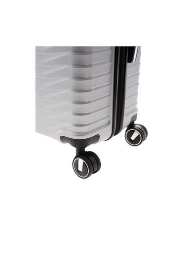 5235 Polipropilen Büyük Boy Valiz-gümüş
