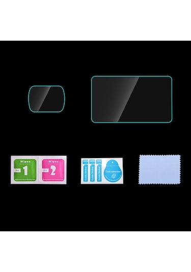 Djı Osmo Pocket 3 Puluz 9h 2.5d Hd Temperli Cam Lens Koruyucu + Ekran Filmi Şeffaf İçin