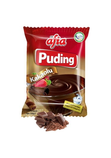 Kakaolu Puding 125gr 3 Adet