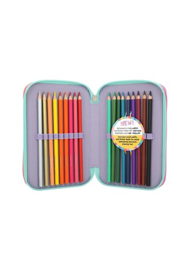 Topmodel Üçlü Kalem Çantası Anlık Görüntüler