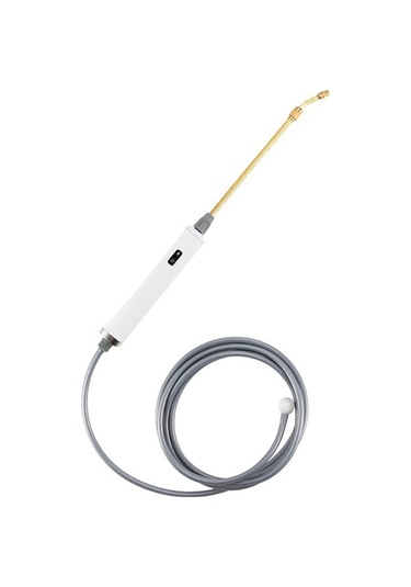 Pilli Bahçe Spreyleri - 3 Ayarlı Uzatmalı Çelik Püskürtme Tabancası, 2200mah Şarjlı