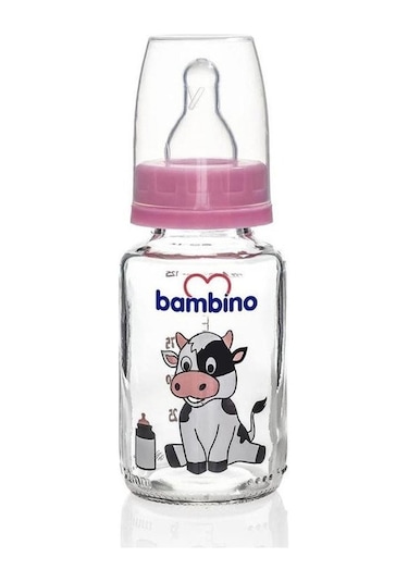 Bambino Desenli Cam Biberon 125 Ml