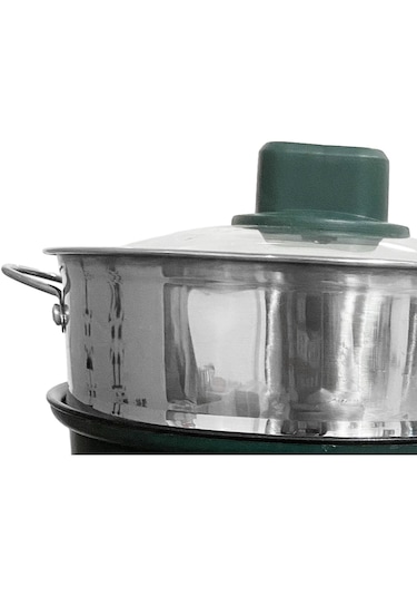 Suntek Elektrikli Pişirme Potası Buharlı-pişirici-ile-yeşil