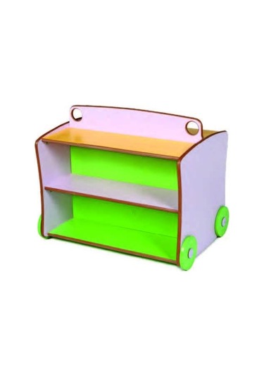 Kitap Dolabı Çok Renkli