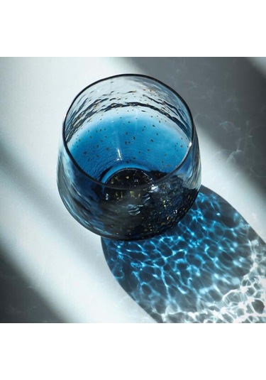 Homyl Kokteyl Nişanları Şarap Mavisi Için Eski Moda Mavi Mavi