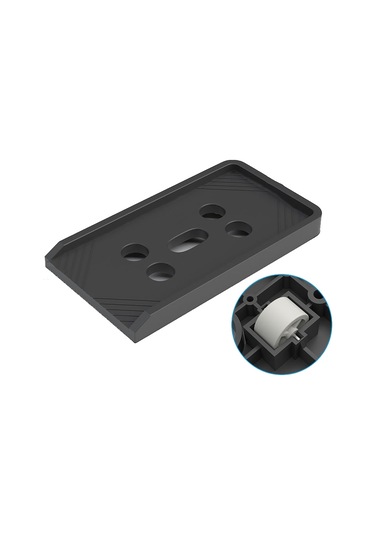 Sones 036-1 Masaüstü Bilgisayar Ana Bilgisayarı Tekerlekli Artırılmış Raf, Özellikler: Paralel Tekerlek Siyah