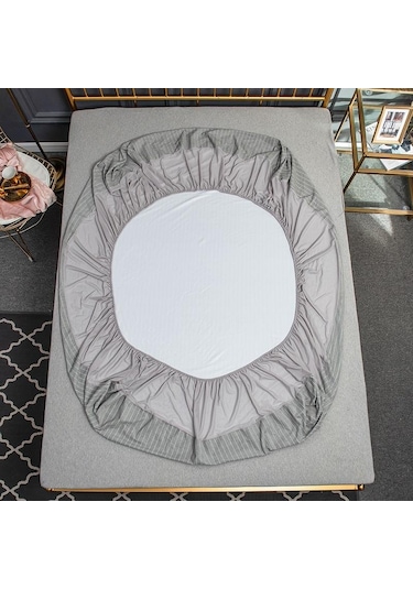 Mavi Rahat Yatak Havlu Kumaş Çarşaf Tpu Su Geçirmez Anti-mite Çarşaf Simmons Yatak Koruyucu Otel Çarşaf