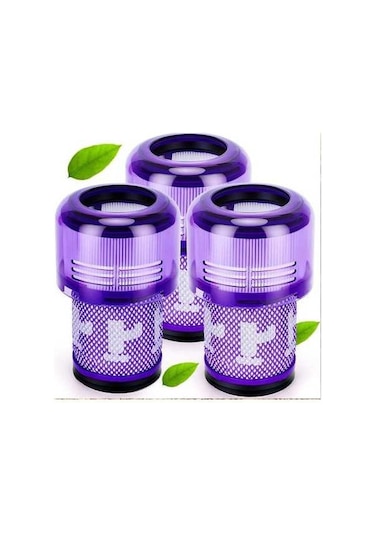 Pazly Dyson V11 3'lü Set Yıkanabilir Filtre, Fırça Hediyeli - Ev Temizliği İdeal Çözüm