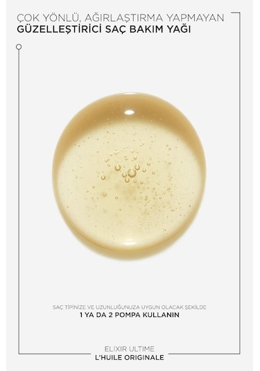 Elixir Ultime Saç Bakım Yağı 30 Ml