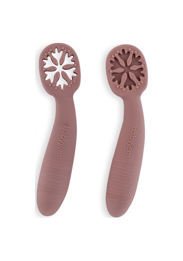 Babyjem Silikon İkili İlk Kaşığım Mocha Mocha